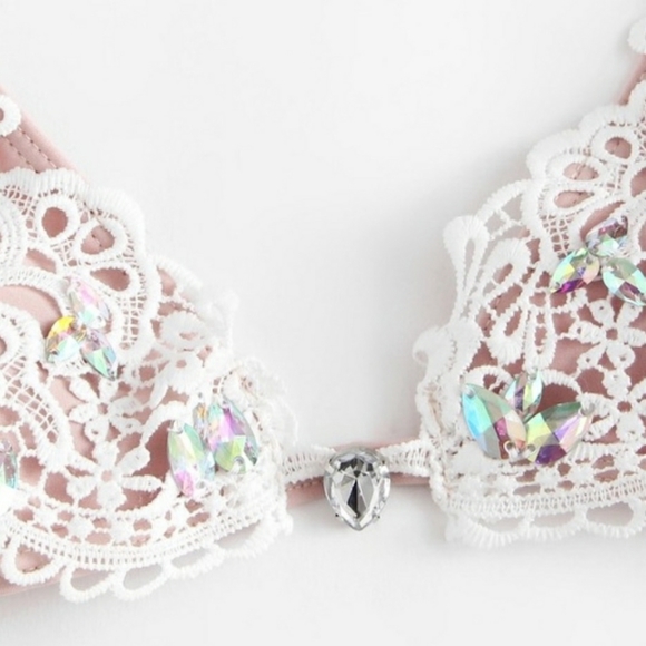 Sexy Strappy rhinestone bikini - Picture 7 of 8